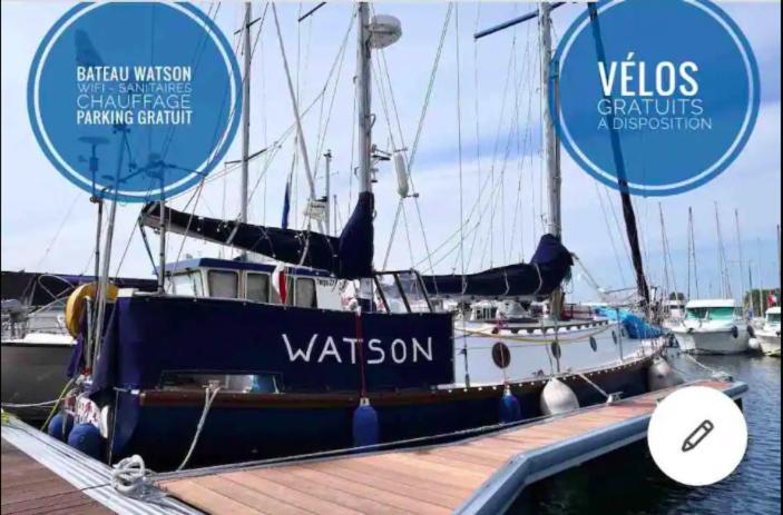 Bateau Watson Accueillant & Chaleureux Hotel Ouistreham Esterno foto